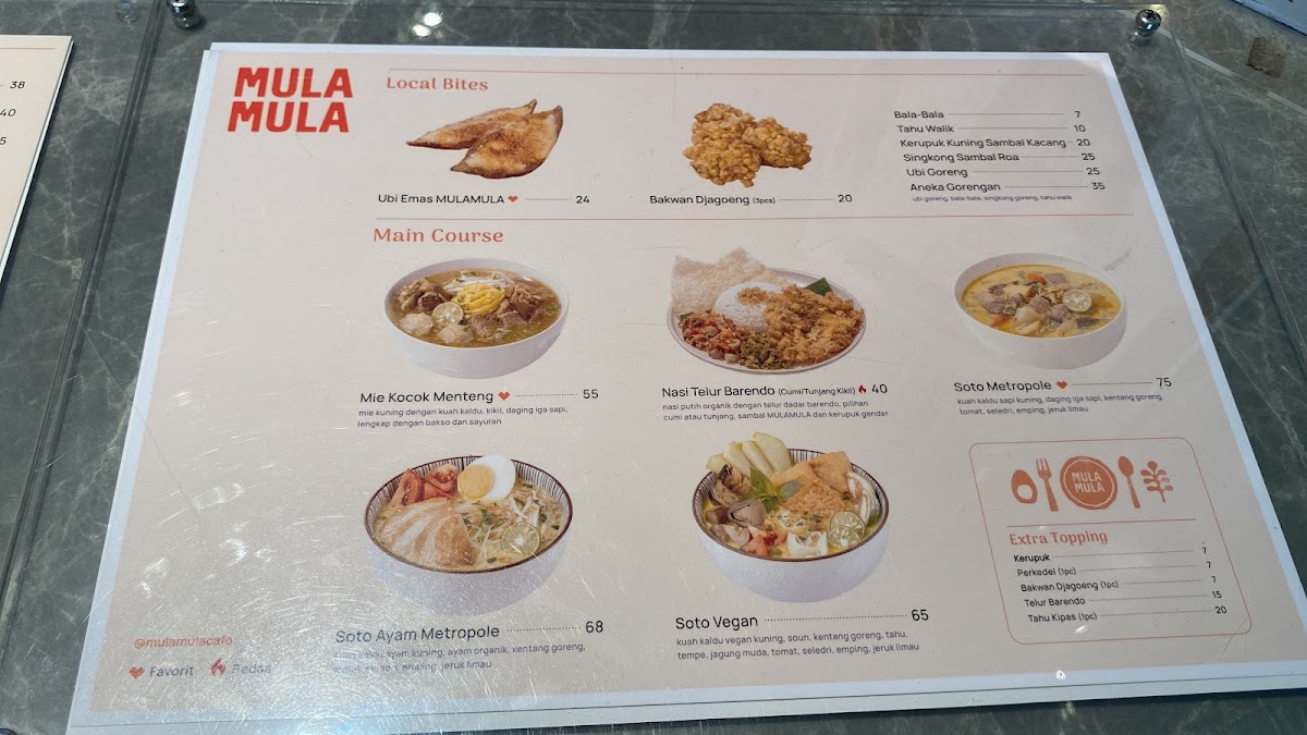 MULAMULA Cafe Photo Menu 5