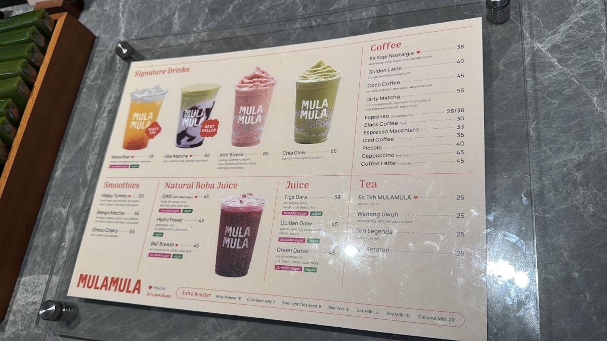 MULAMULA Cafe Photo Menu 6