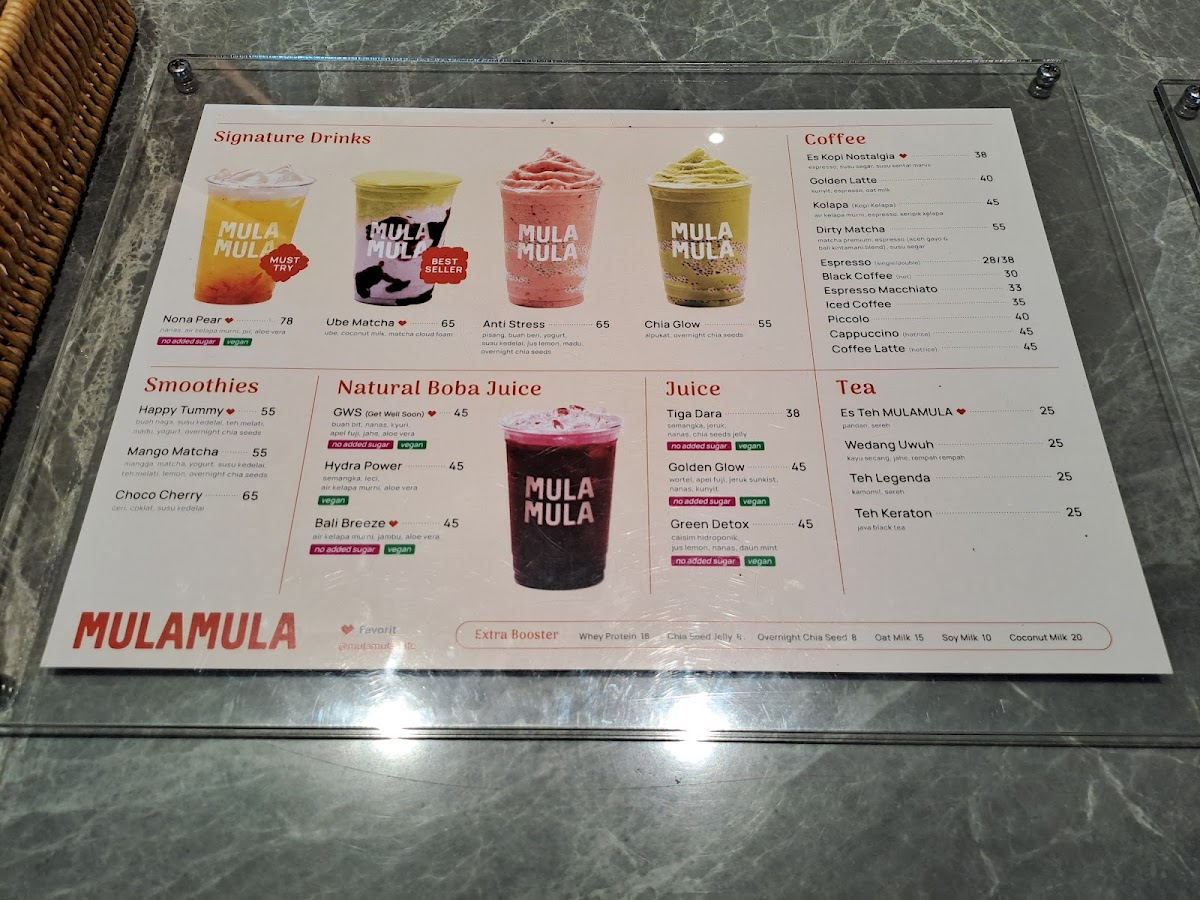 MULAMULA Cafe Photo Menu 8
