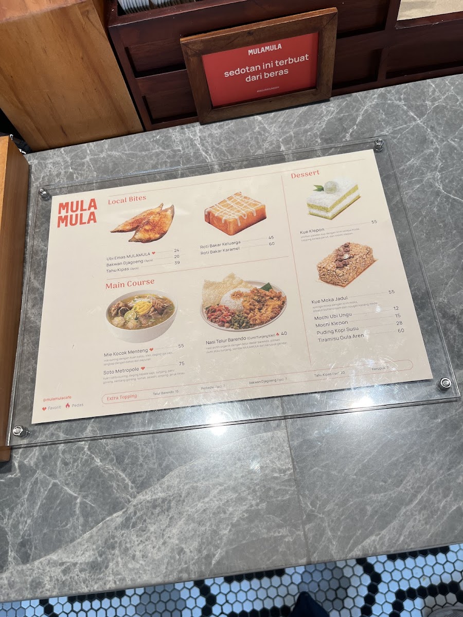 MULAMULA Cafe Photo Menu 9