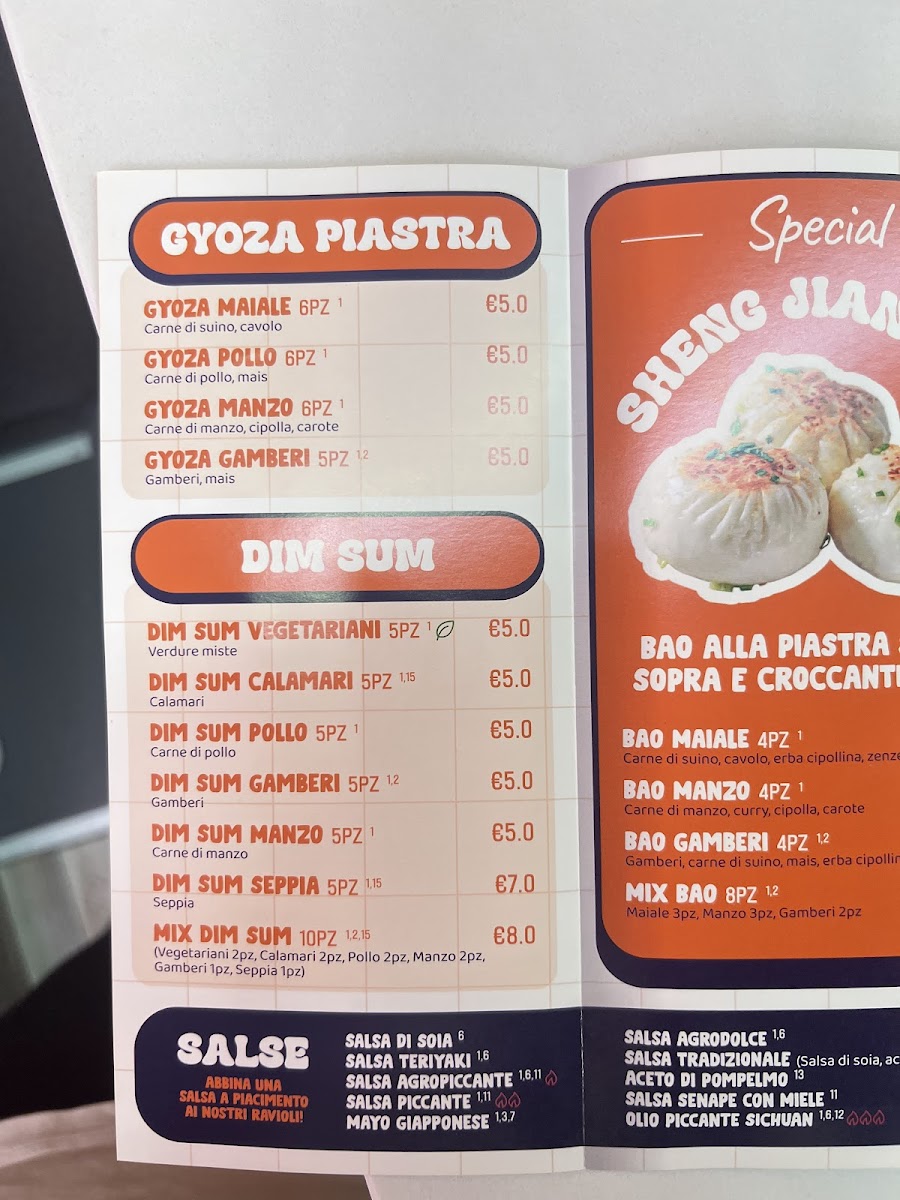 Mr. Gyoza Photo Menu 1
