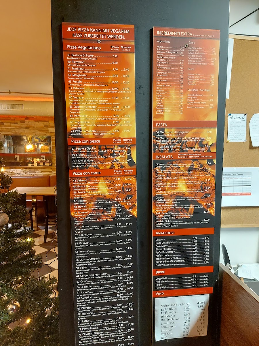 PADU Bistro „Die Holzofenpizza“ Photo Menu 1