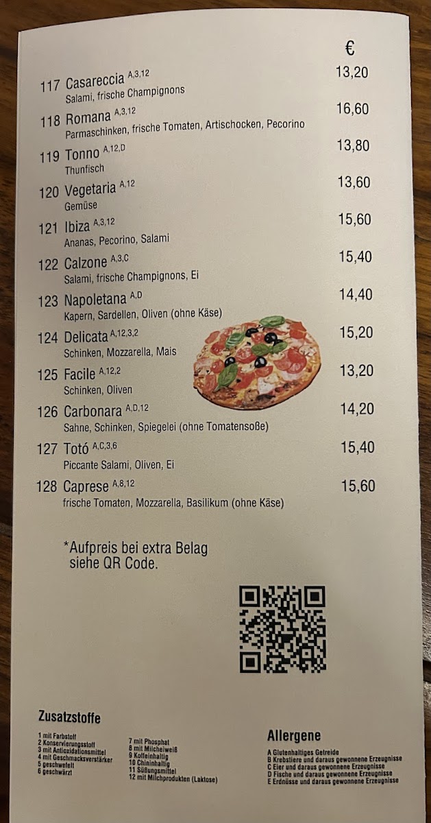 Trattoria Farinelli Photo Menu 2