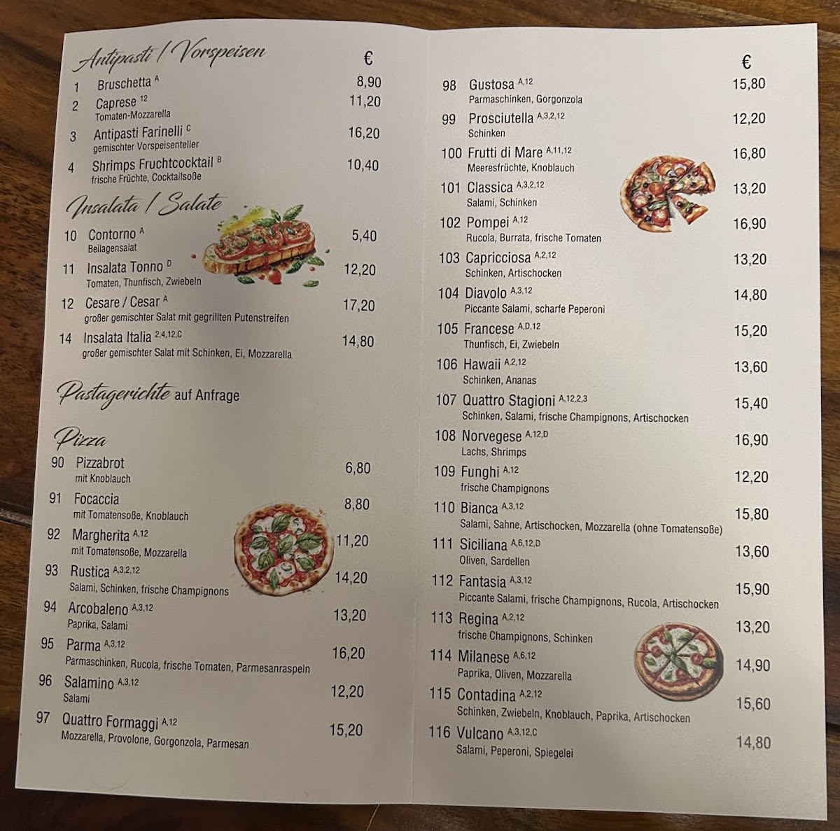 Trattoria Farinelli Photo Menu 7