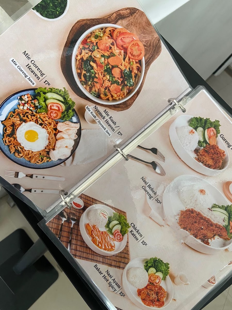 Heaven Cafe Gragalan Photo Menu 2