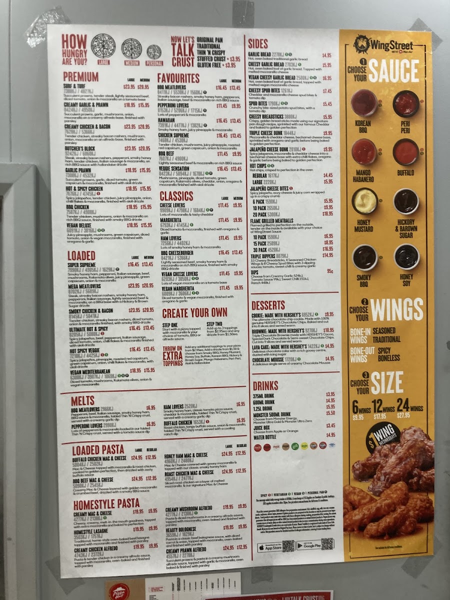 Pizza Hut Jerrabomberra Photo Menu 2