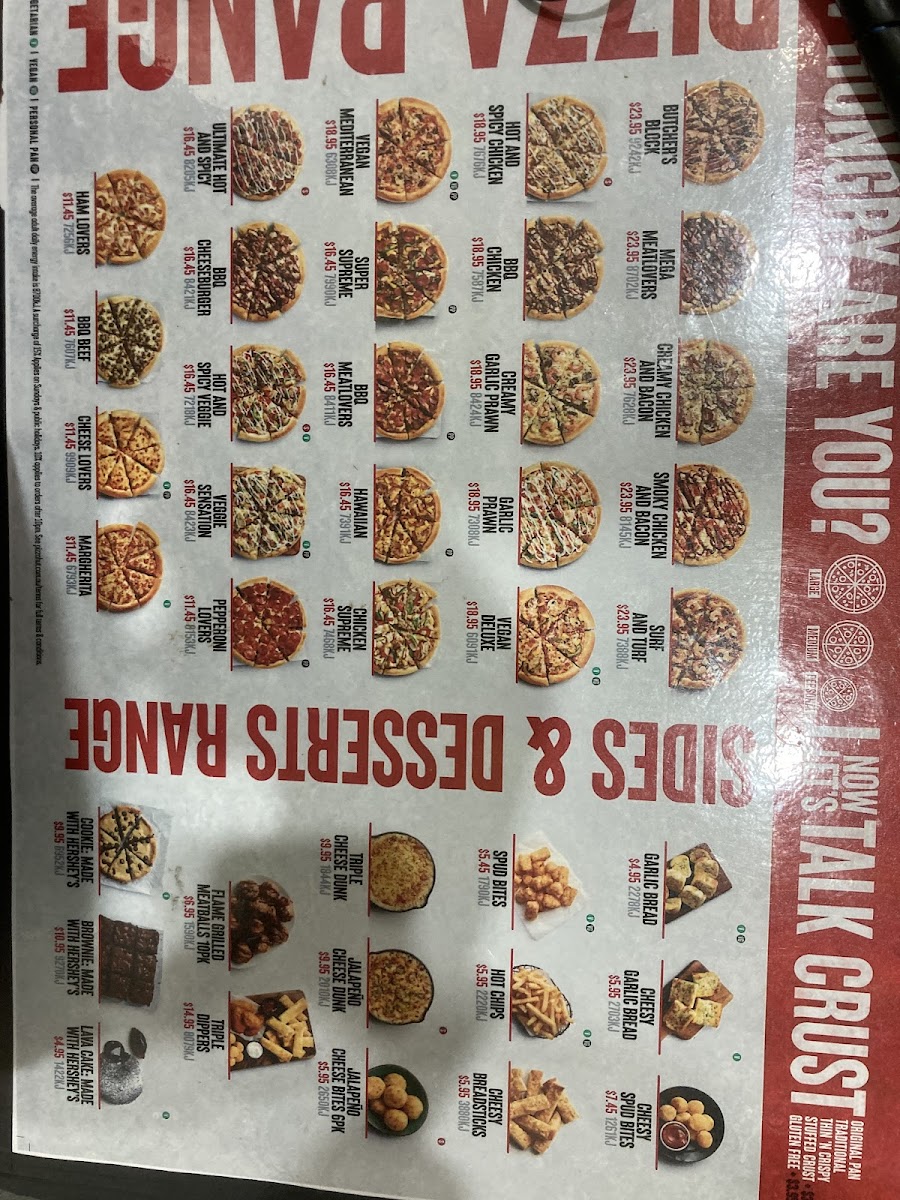 Pizza Hut Jerrabomberra Photo Menu 4