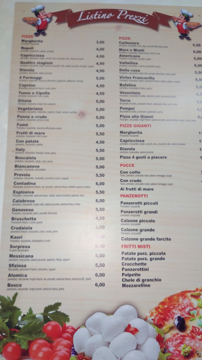 Pizzeria Da Gianni Photo Menu 1