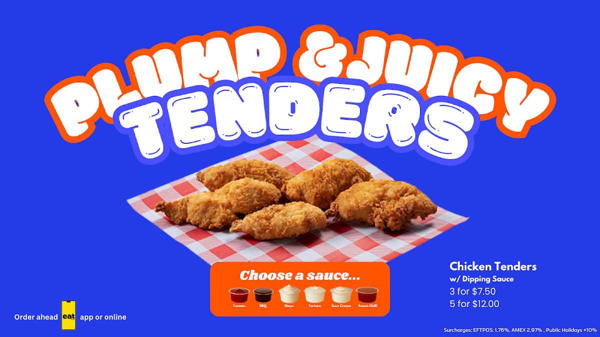 Micky's Takeaway Orange Photo Menu 5