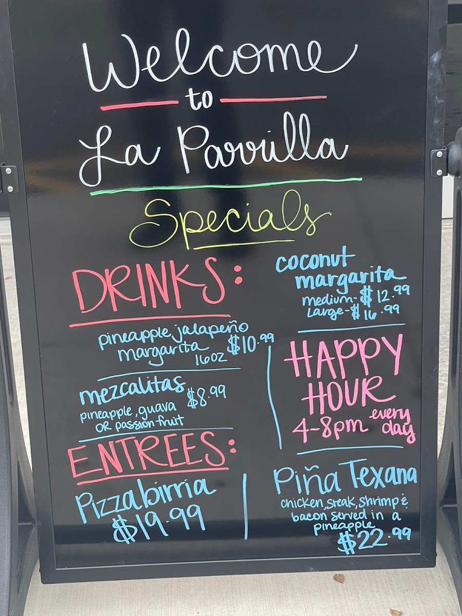 La Parrilla Mexican Grill Photo Menu 3