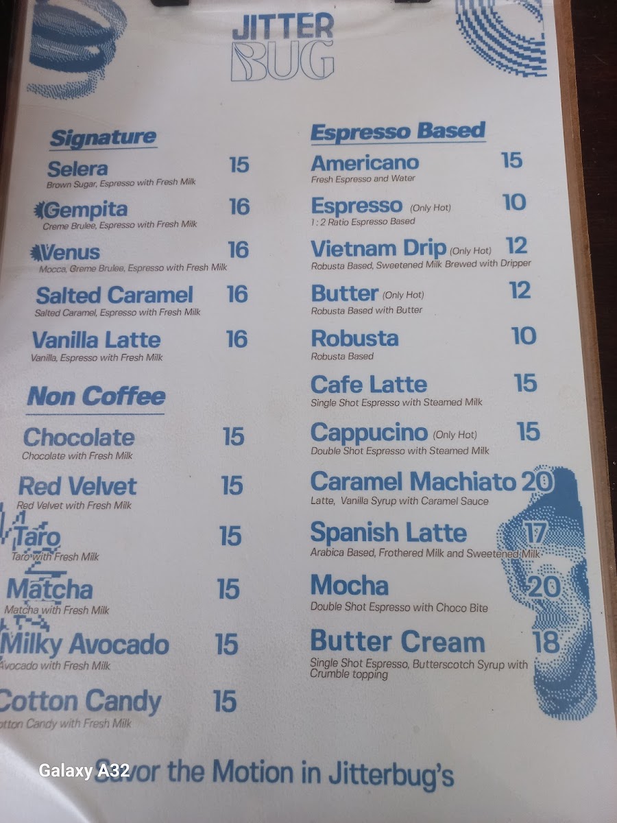 Warung Mobil & Jitter Bug Coffee Photo Menu 6
