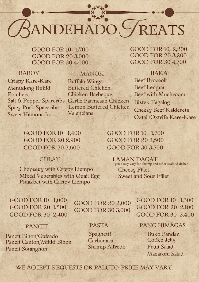 Guillermo's Grill Photo Menu 1