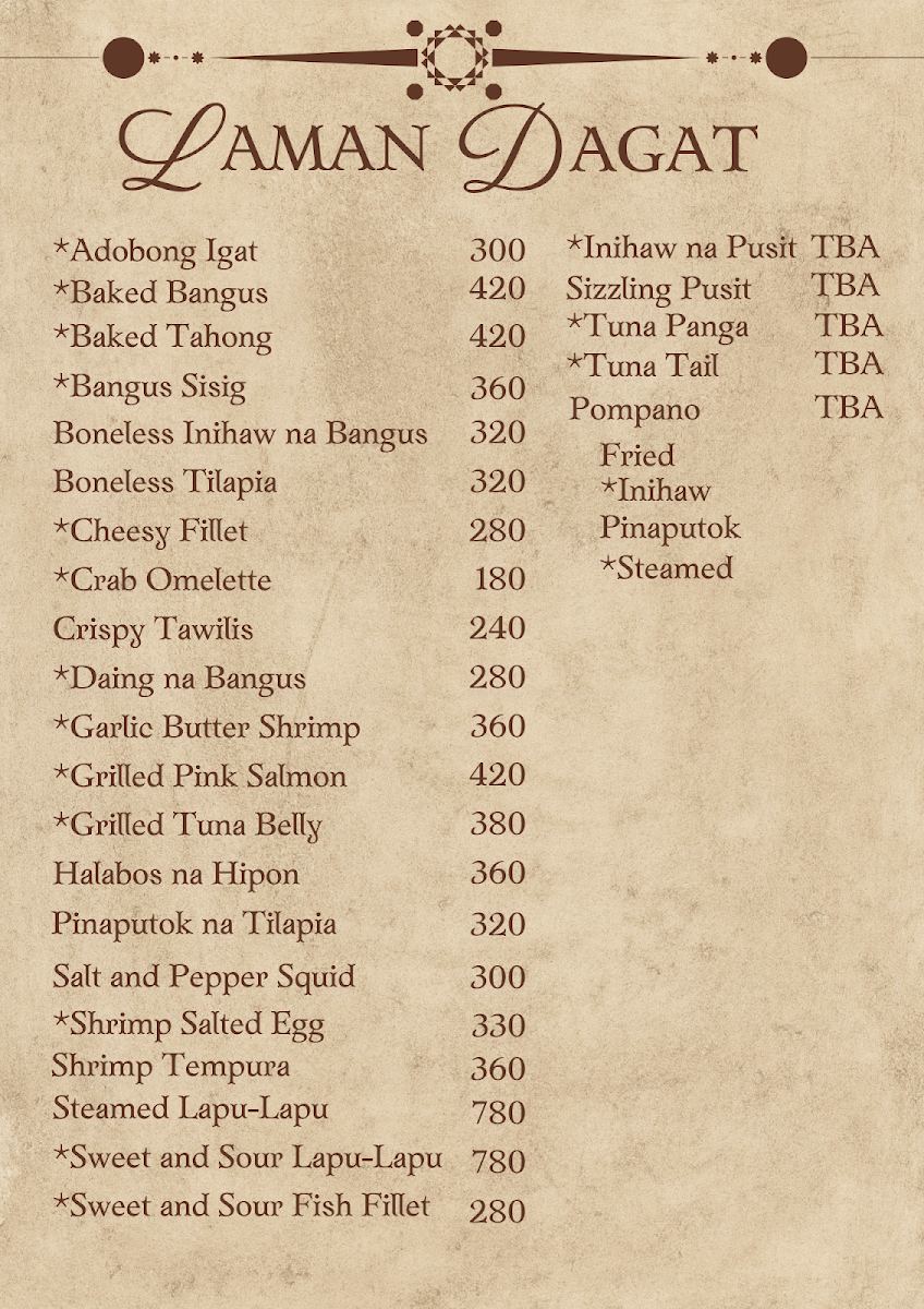 Guillermo's Grill Photo Menu 2