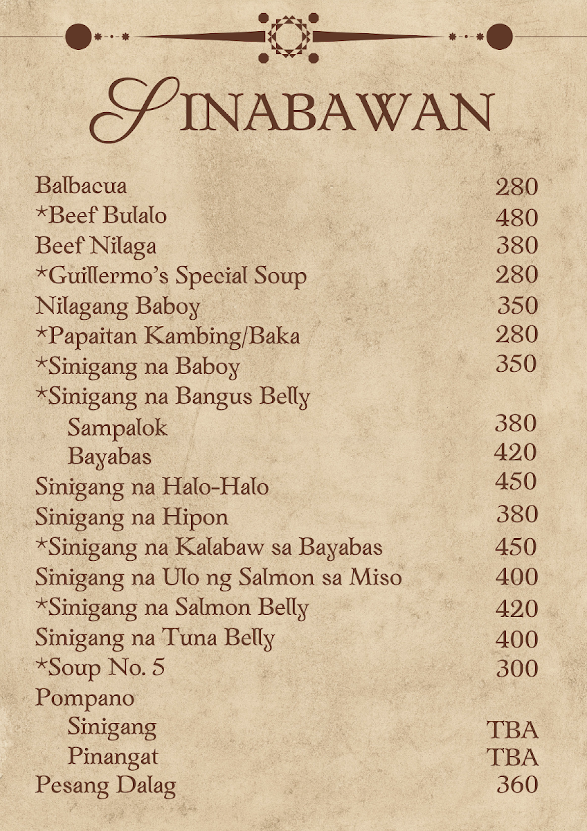 Guillermo's Grill Photo Menu 6
