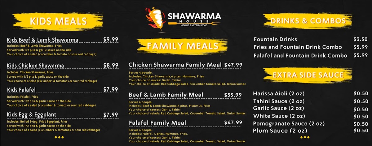 Shawarma house Photo Menu 1