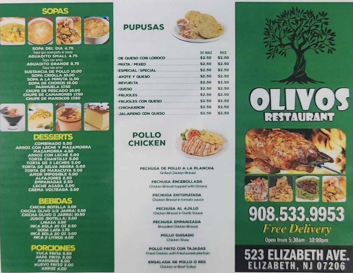 OLIVOS RESTAURANT Photo Menu 3