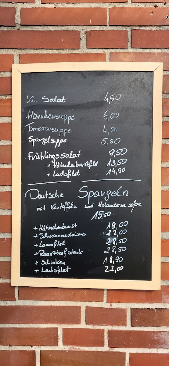 Weser Oase Photo Menu 6