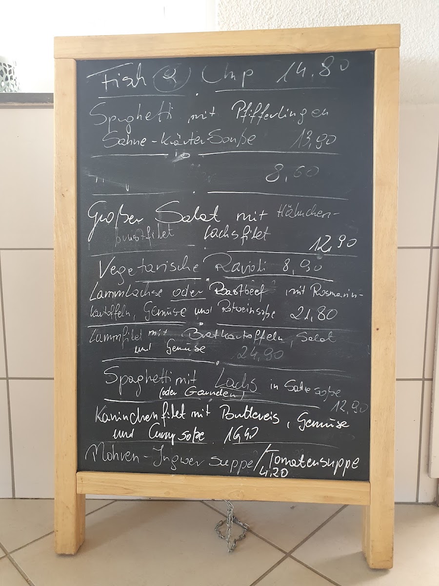Weser Oase Photo Menu 8