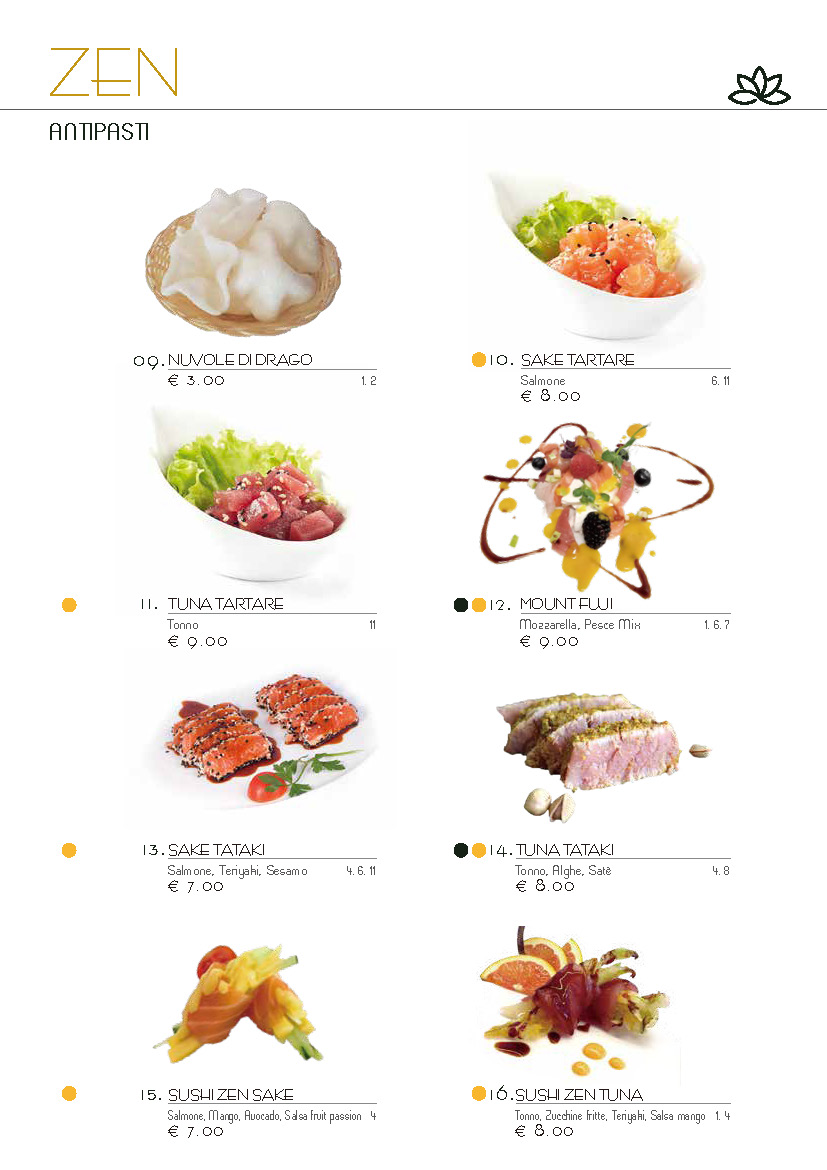Sushi Zen Nuoro Photo Menu 8