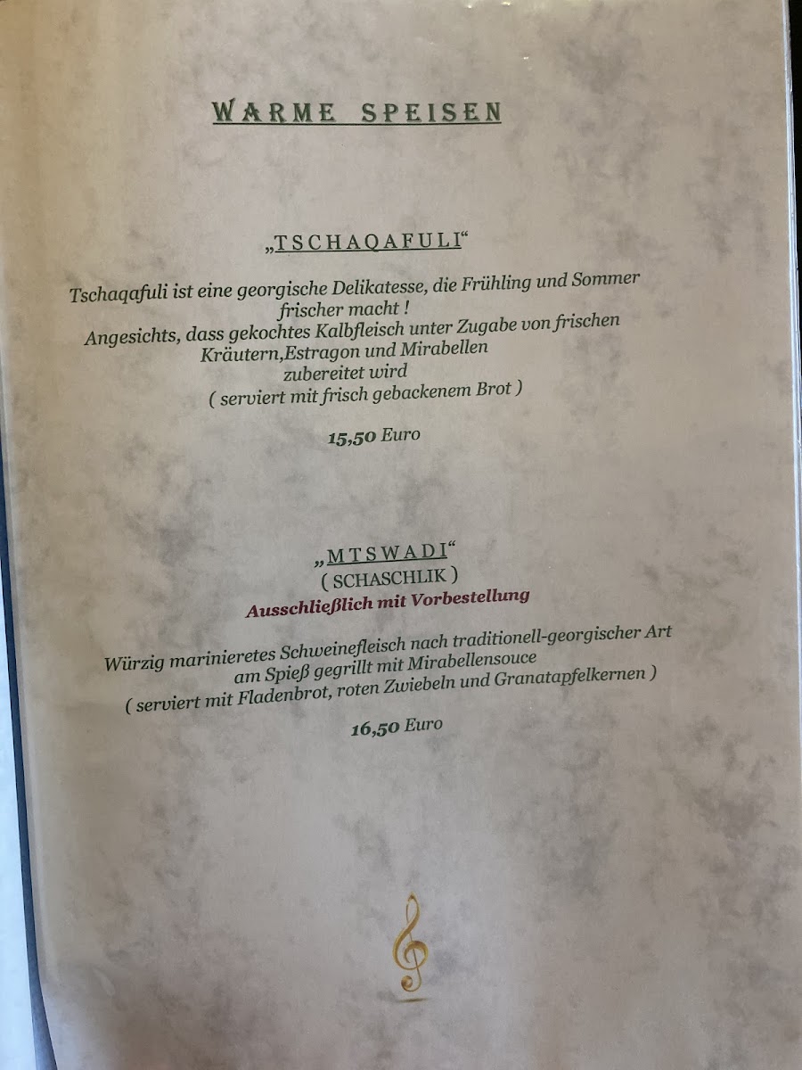 Georgisches Restaurant in Heilbronn Photo Menu 7