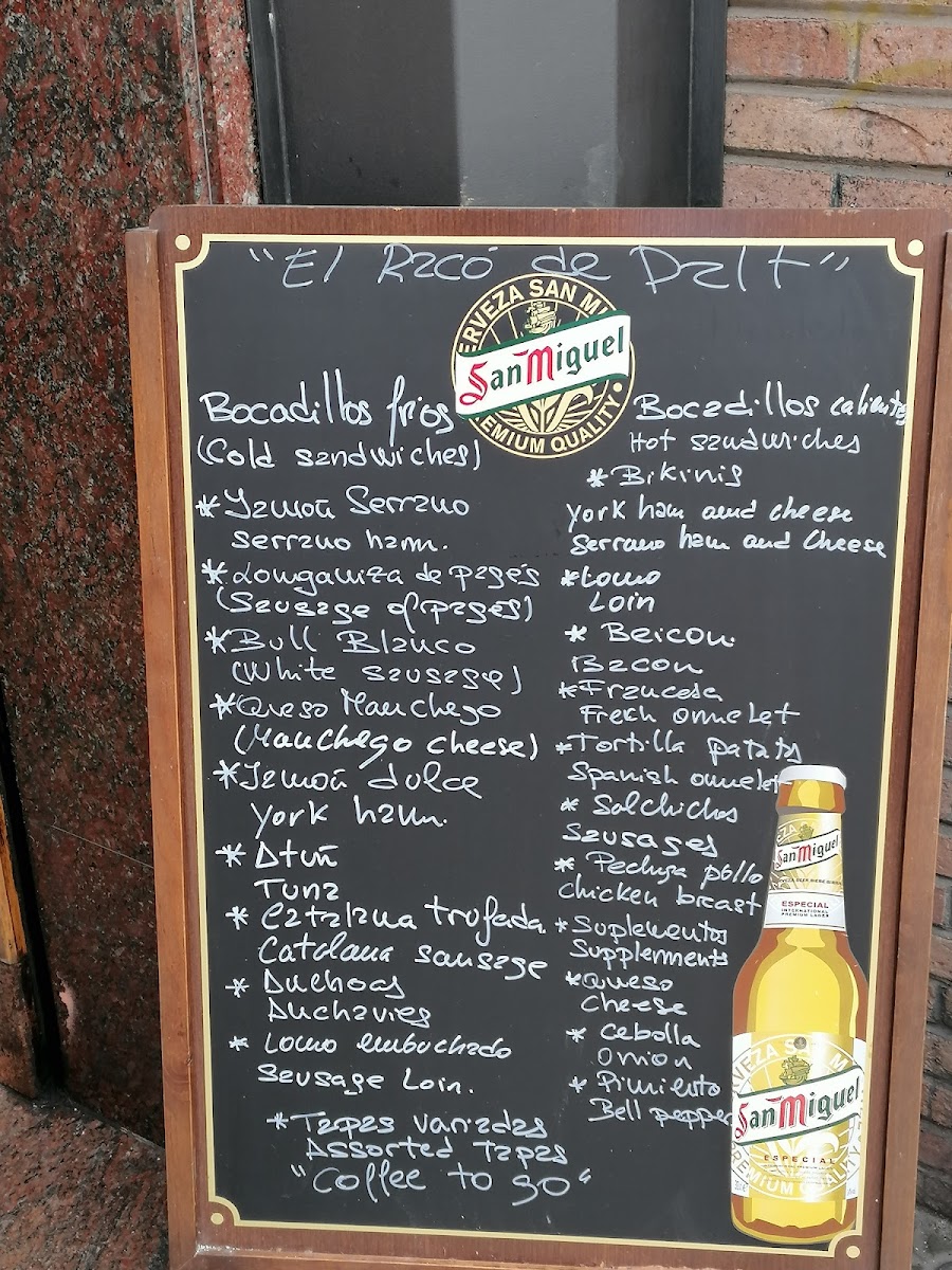 El Racó de Dalt Photo Menu 4