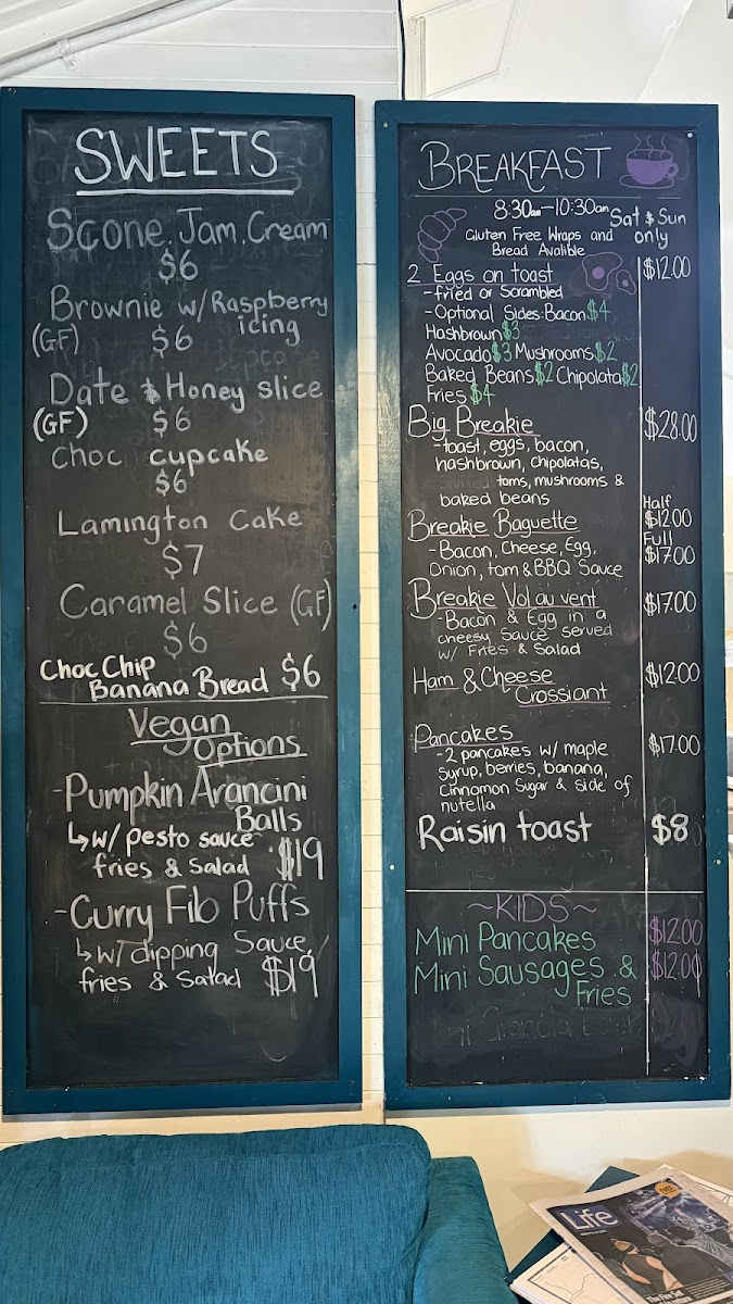 Juno’s The Mountain Teahouse Photo Menu 2