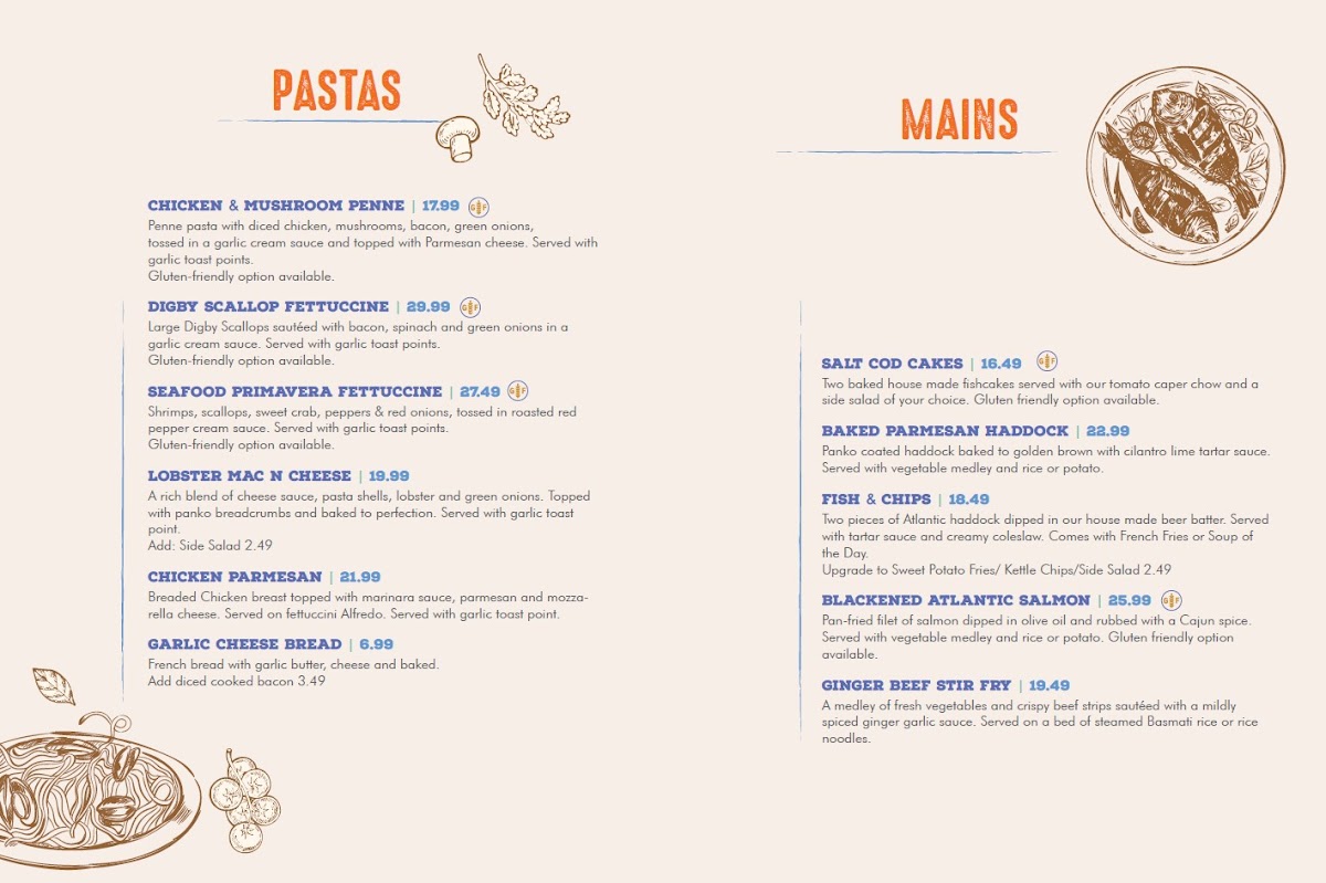 Main Street Cafe Photo Menu 2