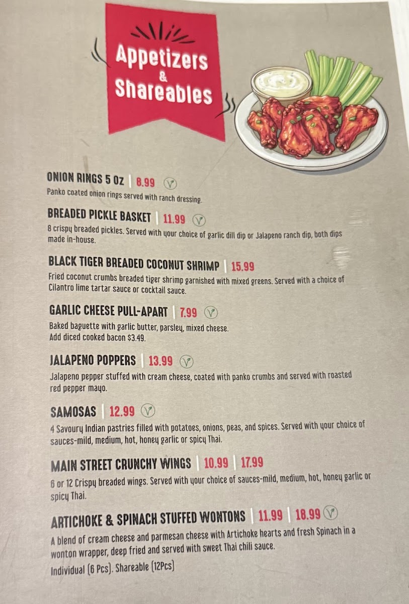Main Street Cafe Photo Menu 6