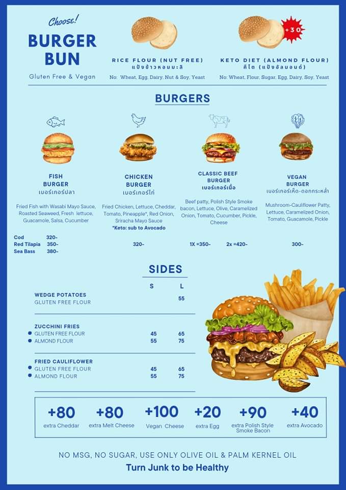 Happy Allergy Bakery Photo Menu 1