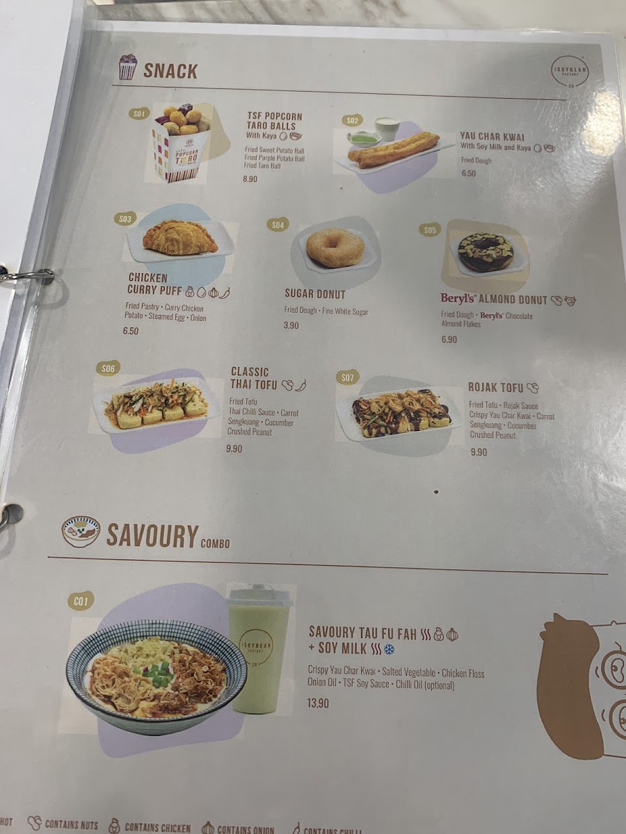 The Soybean Factory @ C180 Cheras Photo Menu 10