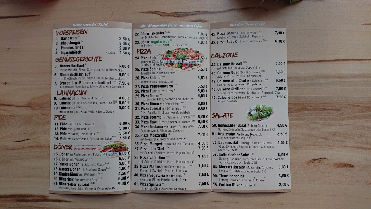 KING Döner & Pizzahaus Photo Menu 4