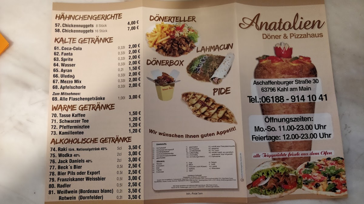 KING Döner & Pizzahaus Photo Menu 6