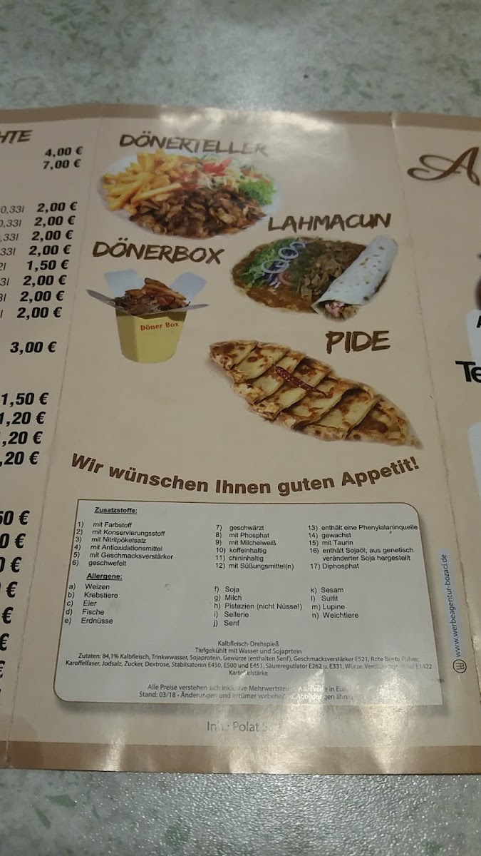 KING Döner & Pizzahaus Photo Menu 8