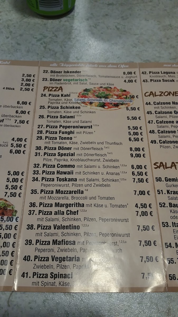 KING Döner & Pizzahaus Photo Menu 9