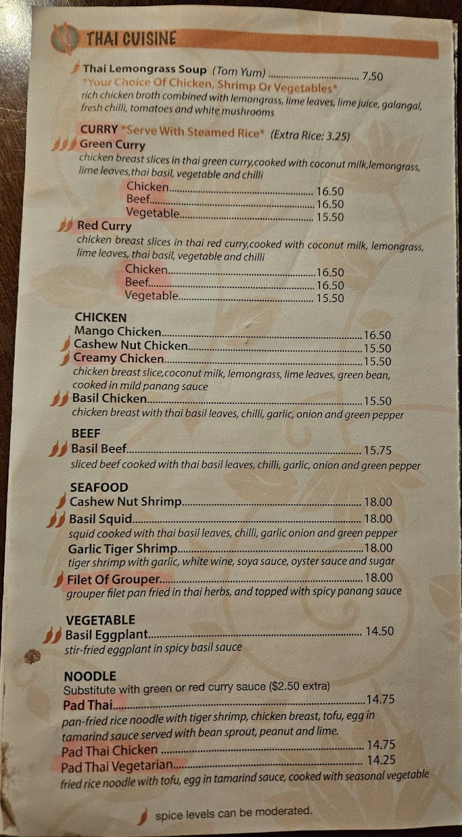 Tai Shan Express Photo Menu 6