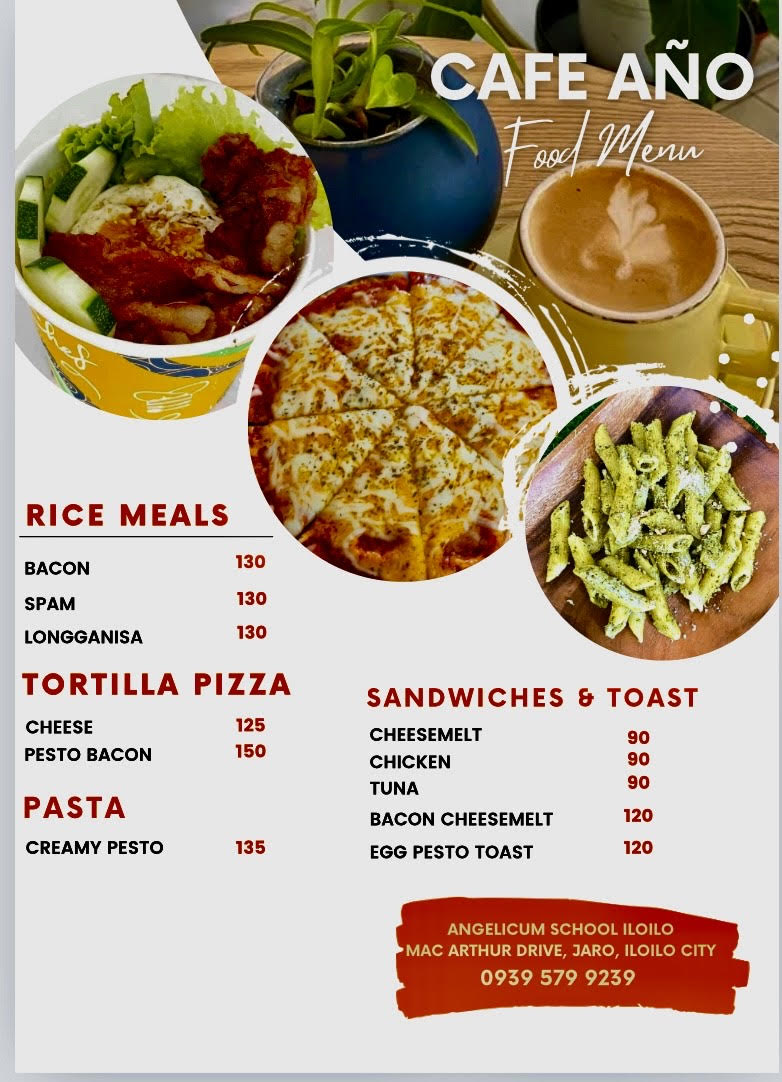 Cafe Año Photo Menu 2