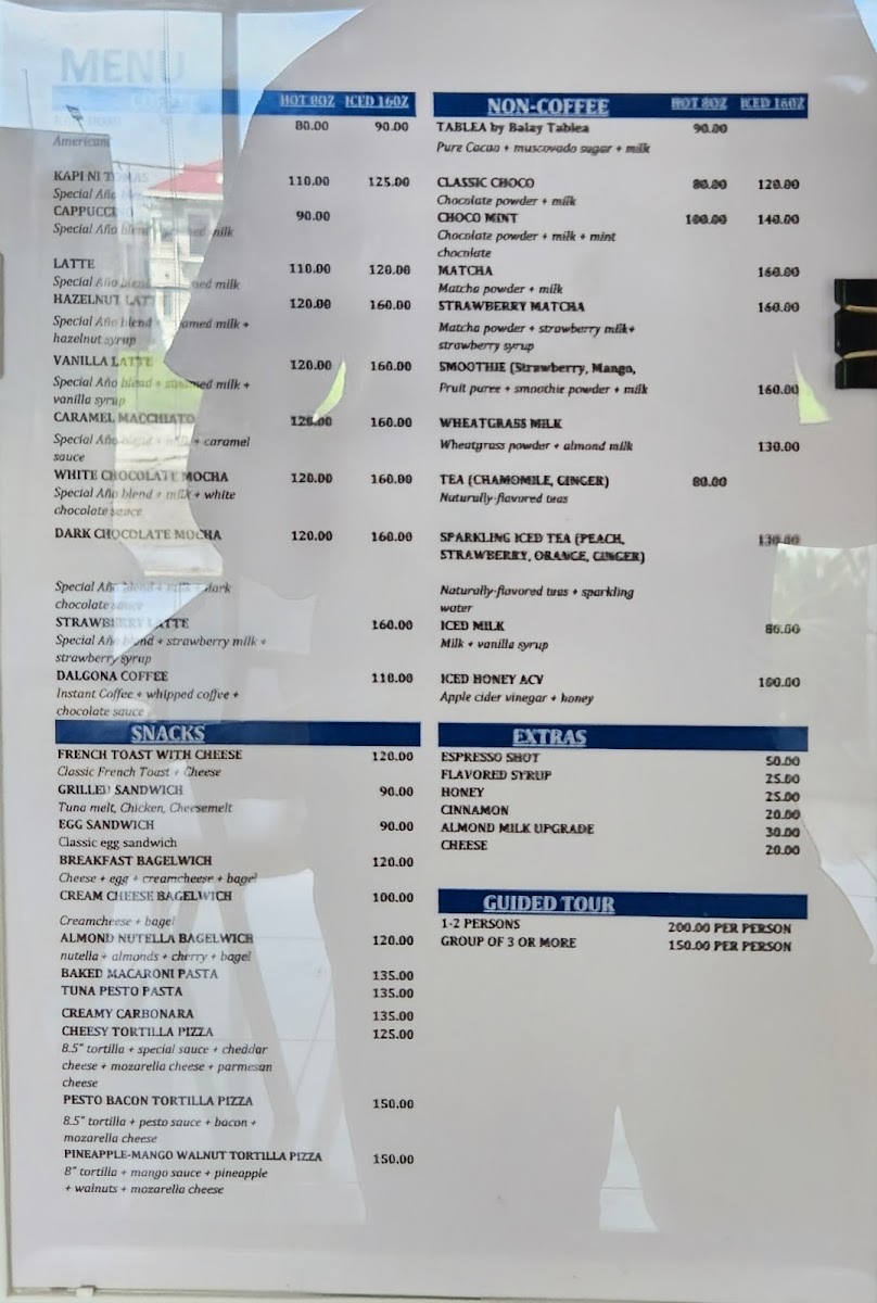 Cafe Año Photo Menu 4