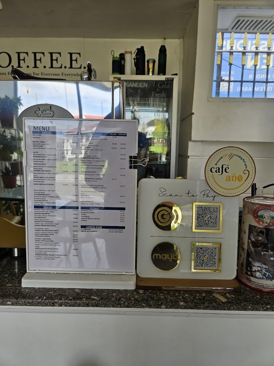 Cafe Año Photo Menu 6