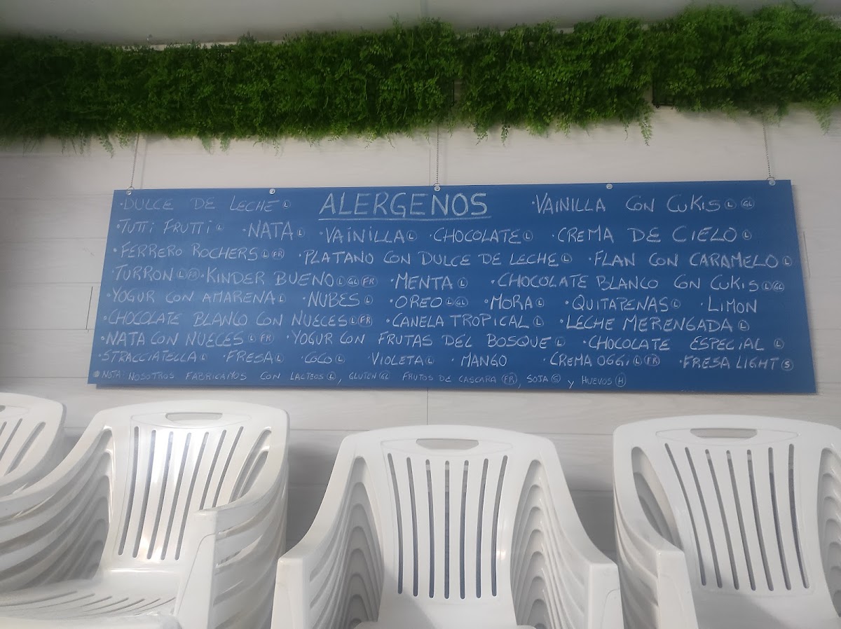 Heladería Oggi Photo Menu 1
