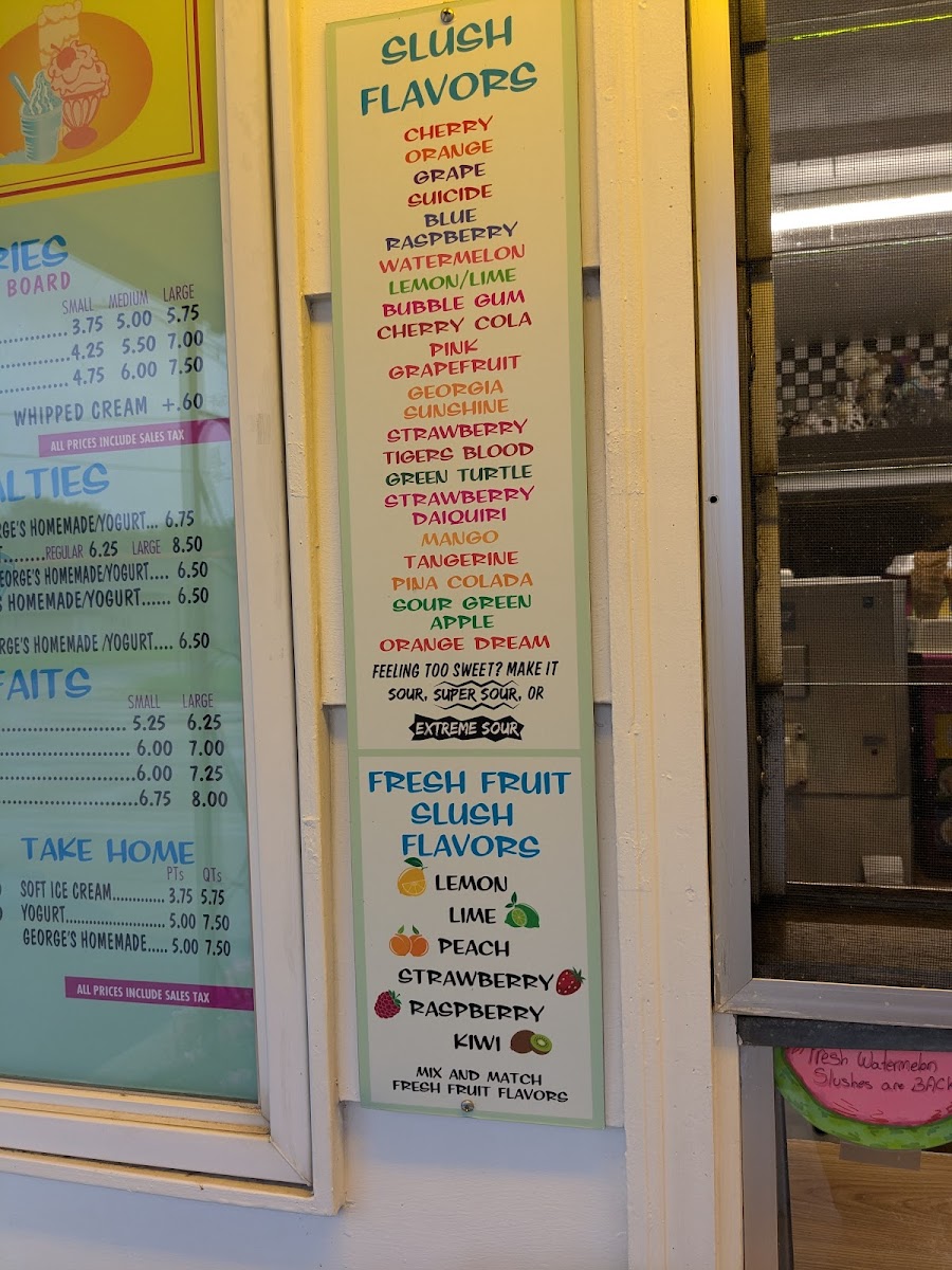 Meusel's Dairy Delite Photo Menu 3