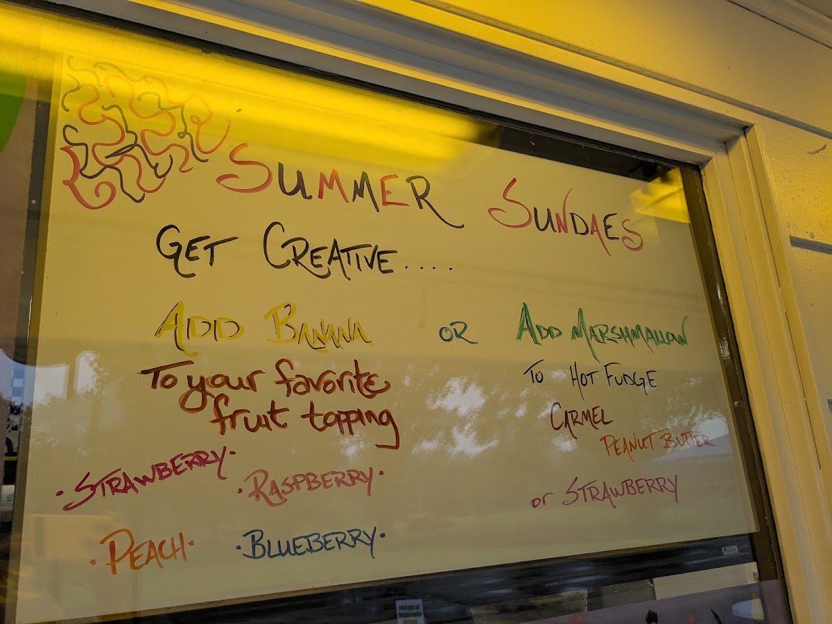 Meusel's Dairy Delite Photo Menu 5