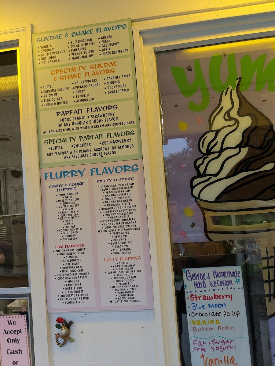 Meusel's Dairy Delite Photo Menu 6