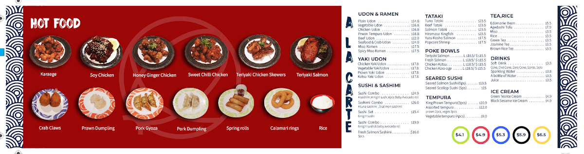 Sushi Paddo Photo Menu 4