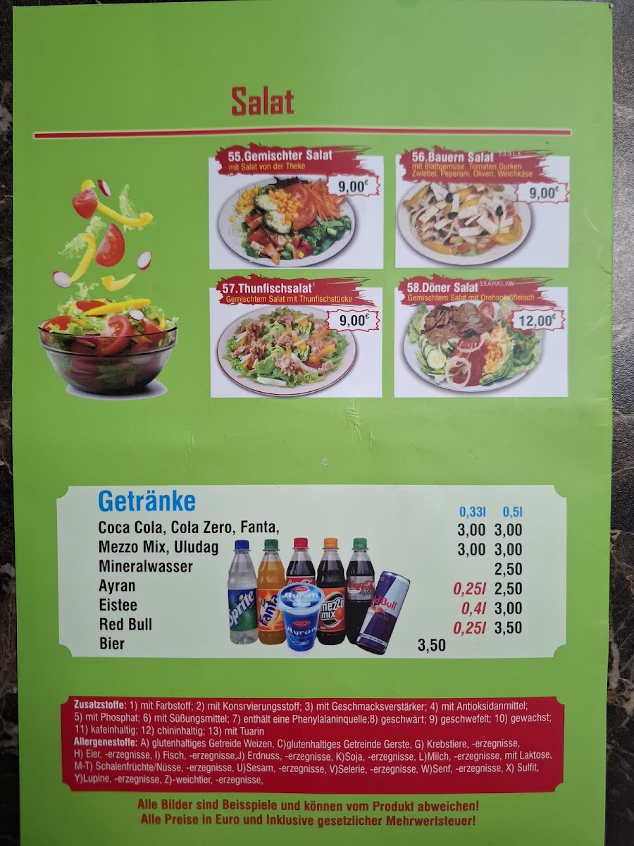 Wok Kebab Haus - Rheinfelden (Baden) Photo Menu 1