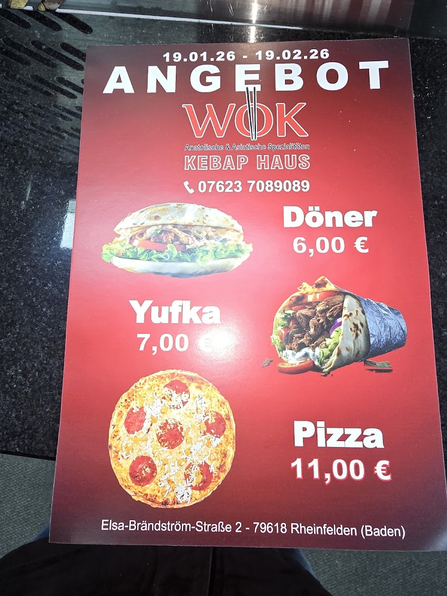Wok Kebab Haus - Rheinfelden (Baden) Photo Menu 5