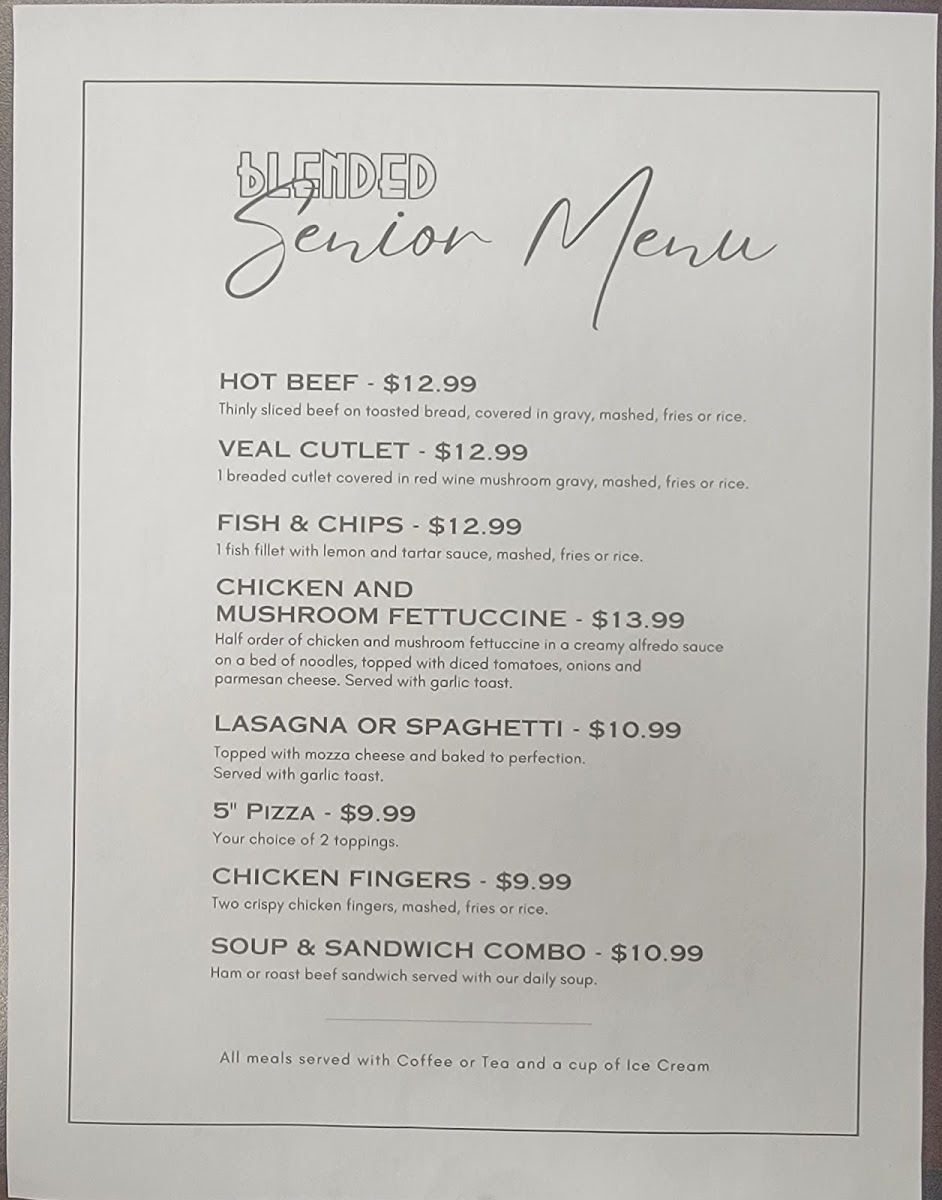 Blended Pub & Grill Photo Menu 6