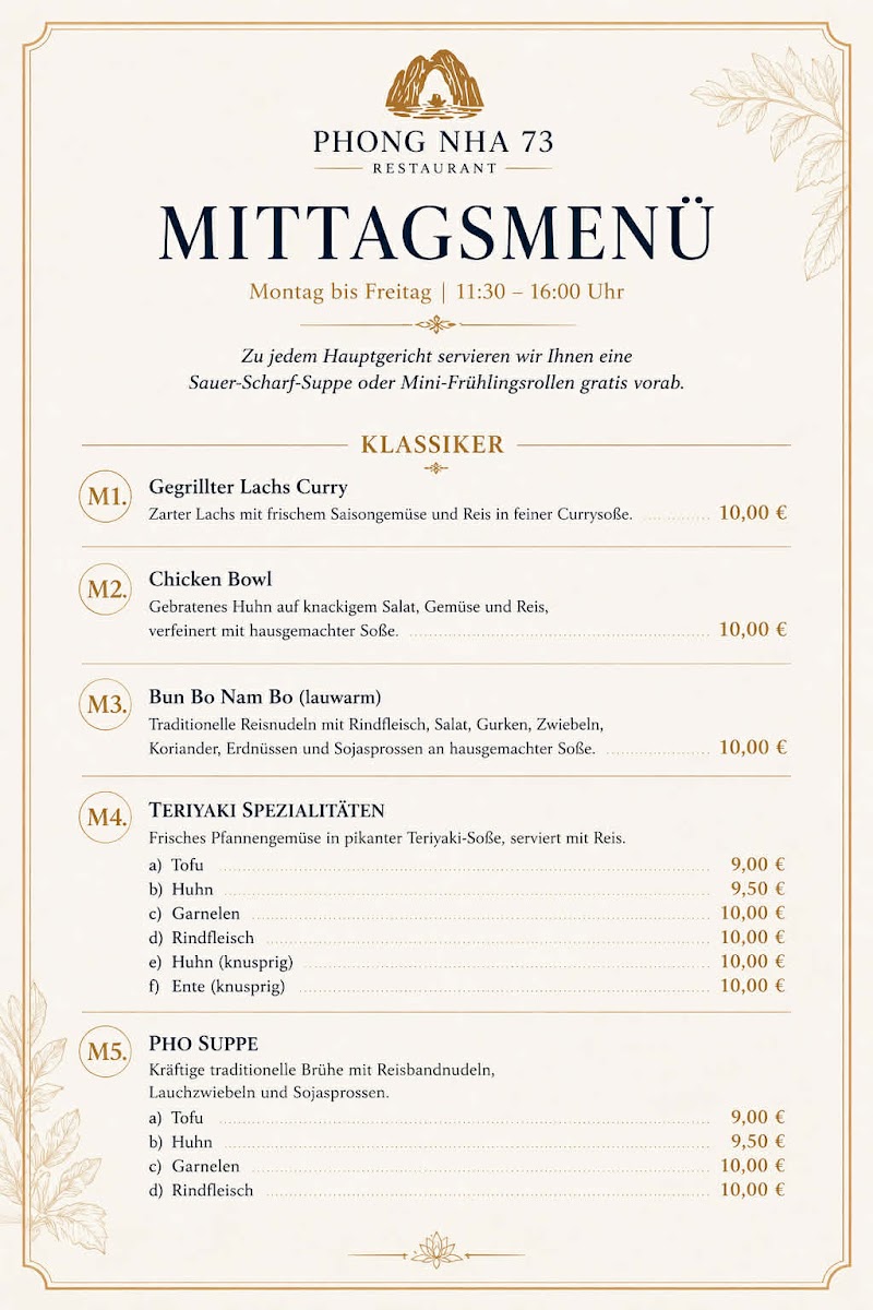 Sahatoky - Phong Nha 73 Restaurant Photo Menu 1