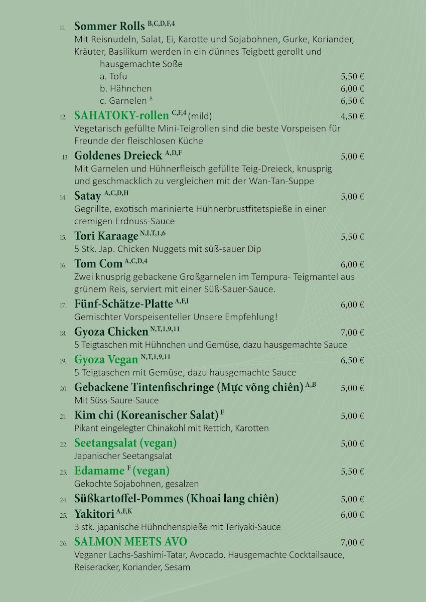 Sahatoky - Phong Nha 73 Restaurant Photo Menu 4