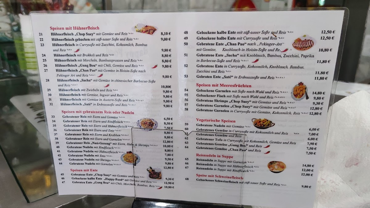 Happy Food Photo Menu 1