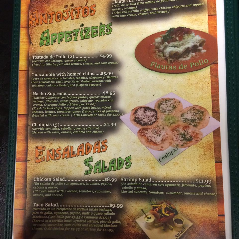 La China Poblana Mexican Food Photo Menu 9